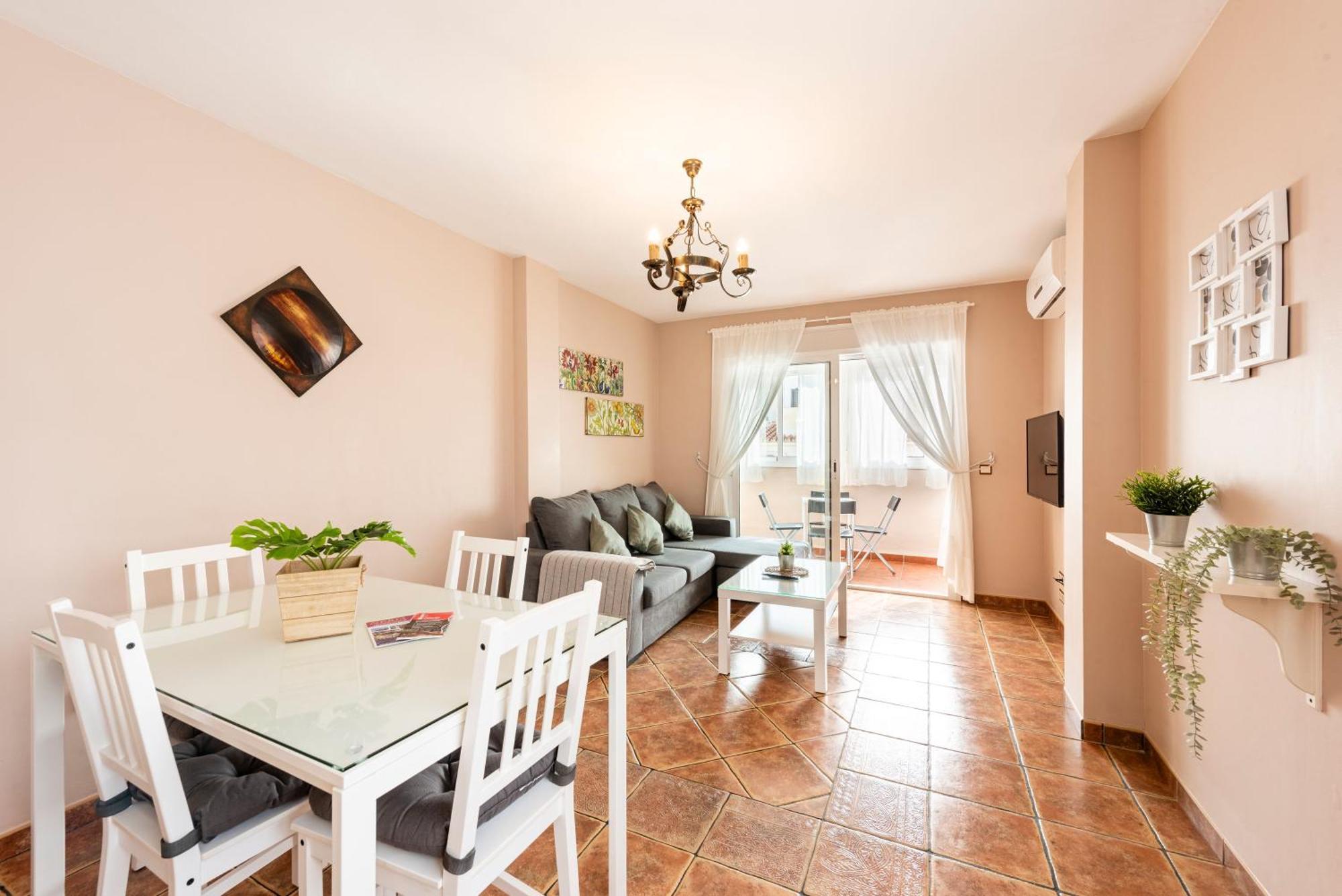 Nerja Centro, Playa Carabeo Apartment Luaran gambar